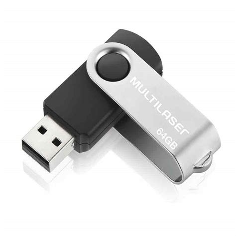 Pen Drive Multilaser Twist Gb Preto Pd Shopee Brasil