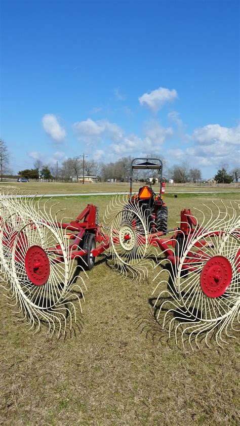 Homemade hay rake kicker wheel | My Tractor Forum