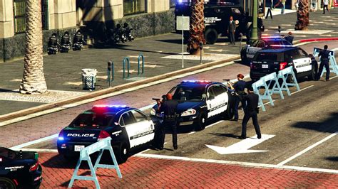 Gta Lspdfr Playing As A Cop Episode Pacific Bank Robbery