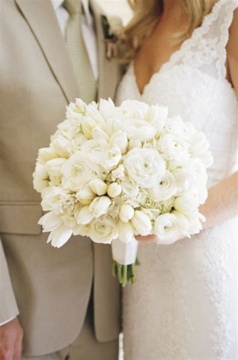 Beautiful Tulip Wedding Bouquet Ideas 35 Best Pictures White Bridal