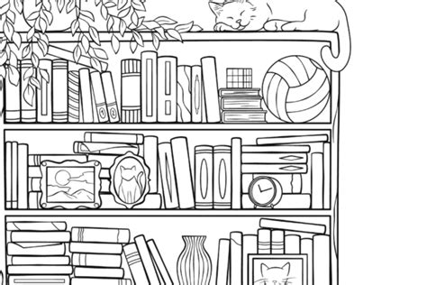 Bookshelf Coloring Page Free Printable Coloring Pages, 57% OFF