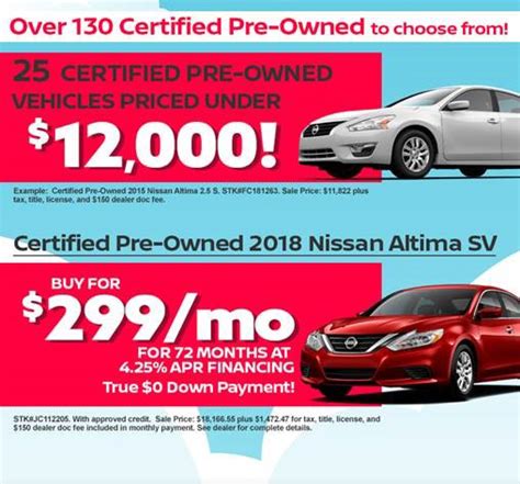 Trophy Nissan Specials | New & Used Vehicles | Mesquite TX