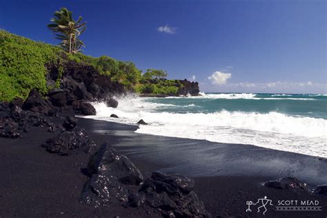 Black Sand Beach Scott Mead Photography Inc