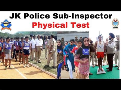 JKPSI Physical Test Tips Tricks Jkssb Sub Inspector Exam