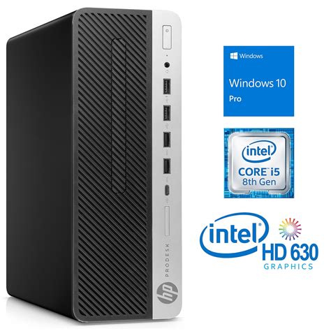 HP ProDesk 600 G4 Desktop, Intel Core i5-8500 Upto 4.1GHz, 8GB RAM ...