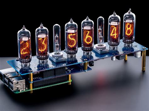 Nixie Display or Clock IN-14 Raspberry Pi HAT NCS314 #piday # ...