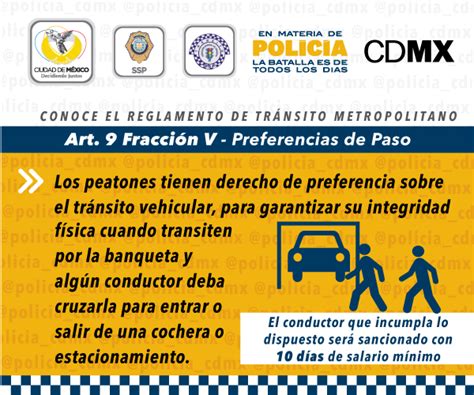 SSC CDMX on Twitter Le invitamos a conocer el Artículo 9 fracc V del