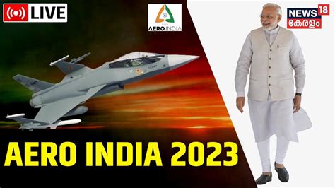 PM Modi Bengaluru LIVE Modi Inaugurates Aero Show India 2023