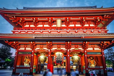 東京の浅草寺の雷門と提灯 写真背景 無料ダウンロードのための画像 Pngtree