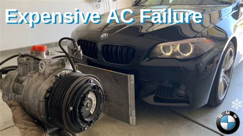 How To Replace The Ac Compressor Condenser On A Bmw F I N