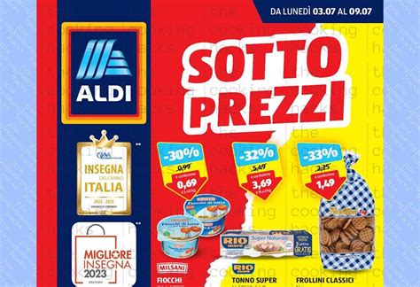 Volantino Aldi Dal 3 Al 9 Luglio 2023