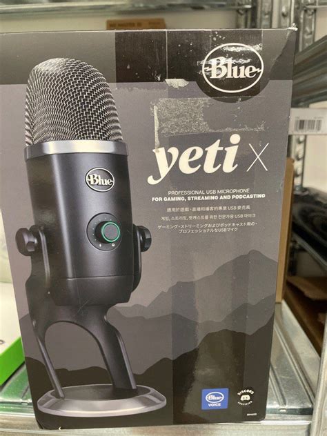 Blue Yeti X Professional Usb Microphone Blackout Audio Microphones On Carousell