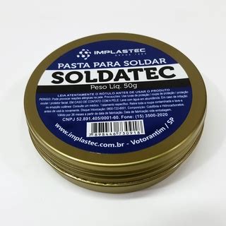 Pasta Para Soldar Soldatec 50g Implastec Shopee Brasil