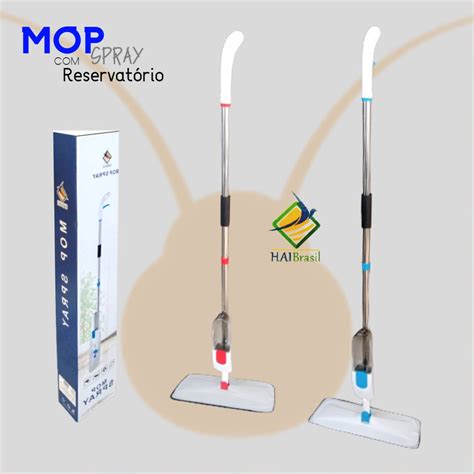 Spray Mop Rodo M Gico C Reservat Rio Refil Microfibra Em Promo O