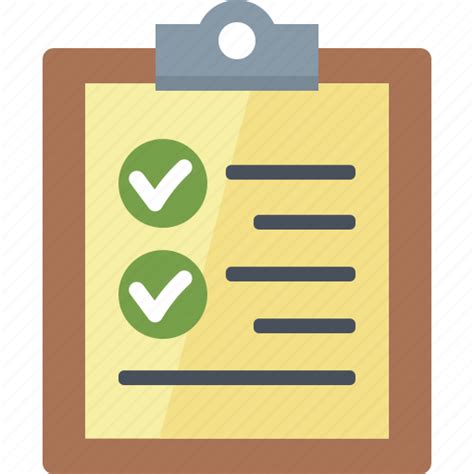 Check Mark Checklist To Do List Icon Download On Iconfinder