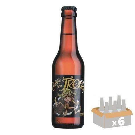 Cuvée des Trolls Bière Blonde 25 cl x 6 La cave Cdiscount