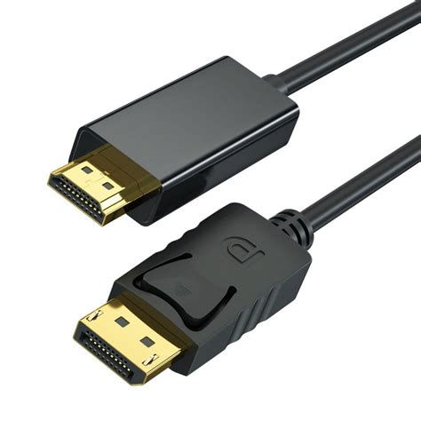 Displayport To Hdmi 6 Feet Gold Plated Cable Avacon Display Port To