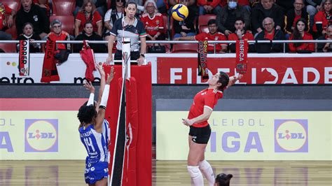 Benfica Perde Em Casa Diante Da AJM FC Porto Voleibol Jornal Record