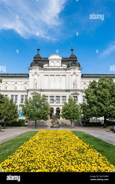 National Gallery in Sofia, Bulgaria on summer day. The National Gallery ...