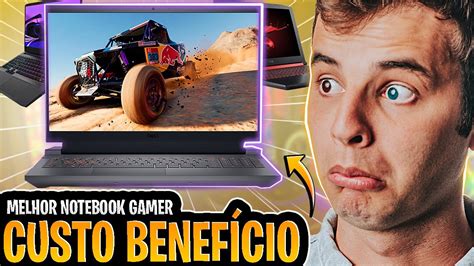 TOP 3 melhores NOTEBOOKS GAMER custo benefício que você deve COMPRAR em