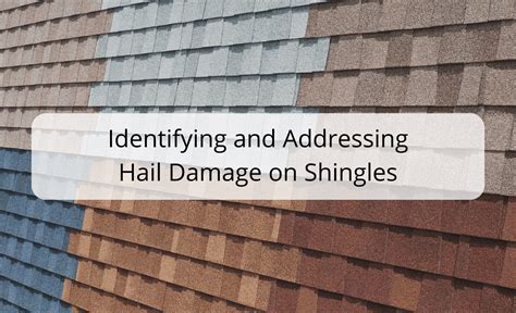 Identifying And Addressing Hail Damage On Shingles Expert Tips