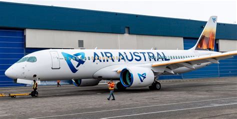 Airbus Ukázal První A220 300 V Barvách Air Austral Airwayscz