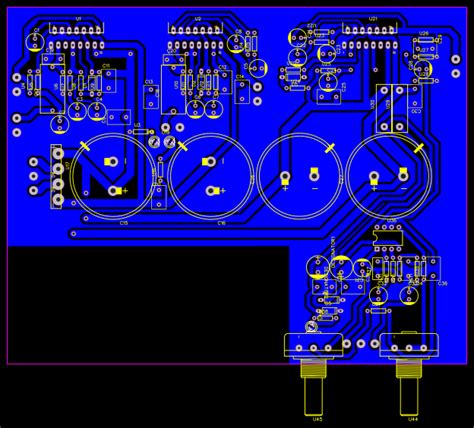 Amplifier TDA7294 2 1 Subwoofer Tone Control OSHWLab