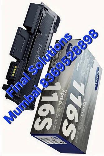 Black Samsung S Toner Cartridge For Laser Printer At Rs In Mumbai