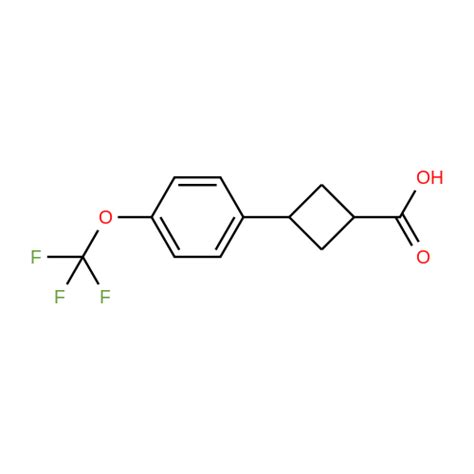 1269151 80 5 3 4 Trifluoromethoxy Phenyl Cyclobutane 1 Carboxylic