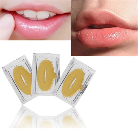 Lip Masks Gold Crystal Collagen Patch Anti Ageing Wrinkle Moisturising