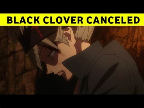 Black Clover Manga Just Got Canceled On Shonen Jump Youtube