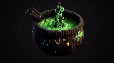 Cute Halloween Witch Magic Cauldron Cauldron Halloween Trick Or