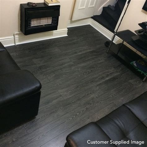 Black Smoked Oak 8mm Premier Elite Laminate Flooring