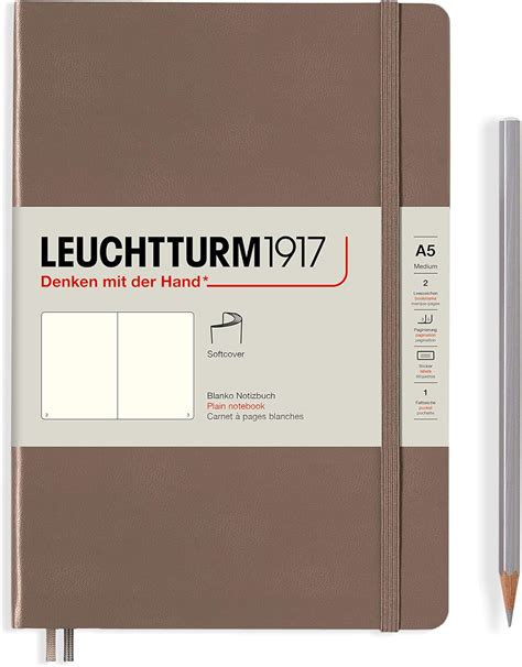 Leuchtturm1917 Notebook Softcover Medium A5 123 Numbered