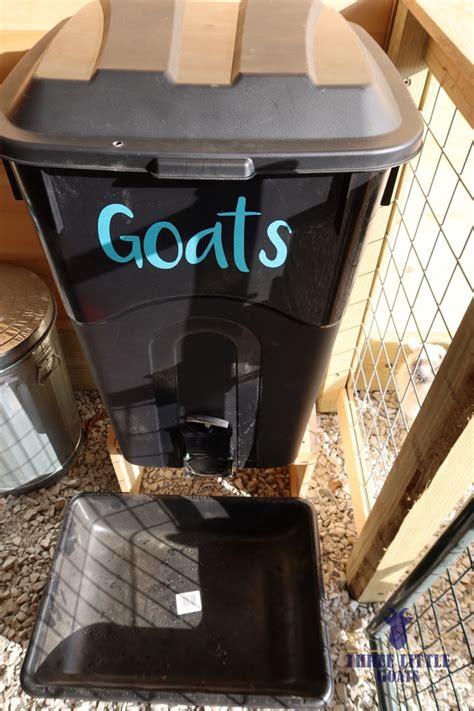 With This New Diy Livestock Feed Bin The Oldest Feed Comes Out The