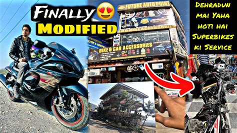 Finally Apni Superbike Hayabusa Ki Modification Kra Li😍 Youtube