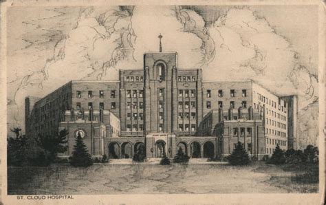 St. Cloud Hospital Minnesota Postcard