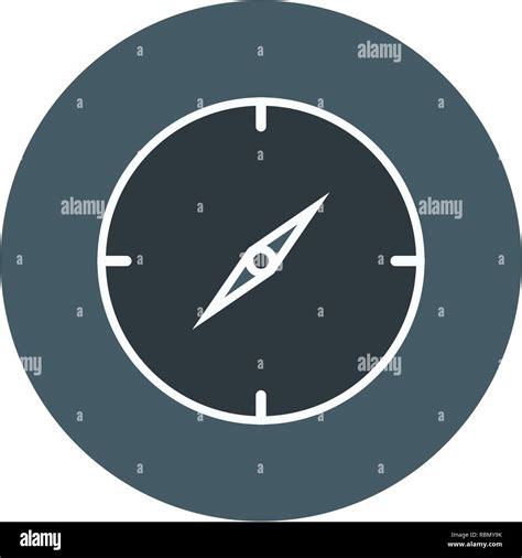 Vector Compass Icon Stock Vector Image Art Alamy