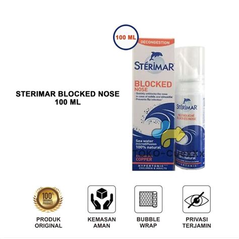 Jual Sterimar Blocked Nose Hypertonic Shopee Indonesia