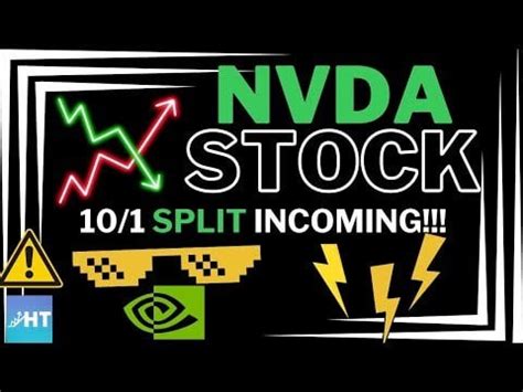 NVDA Stock split SOON - Nvidia BREAKING NEWS Today! 3rd US cmp in MARKET CAP $2.7T, more UPTREND ...