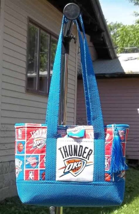 Oklahoma City Thunder Bag Only One Available By Sewingbyemma Thunder