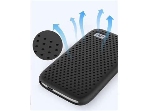 Silicone Case For Wd My Passport Ssd Portable Hard Drive 500g 1t 2t 4t Accessories Soft Silicone