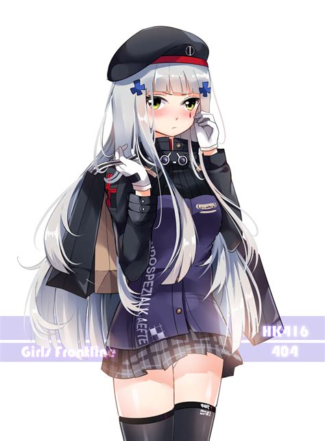 Hk416 Girls Frontline Drawn By Yasuna Nanjiang Danbooru