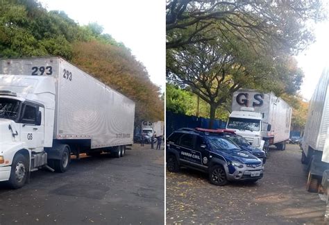 Operação policial prende 4 suspeitos após roubo planejado de carretas