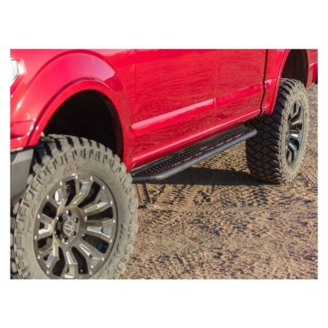 Marche Pieds Dodge Ram Crew Cab Aujourd Hui Acier Plat Noir