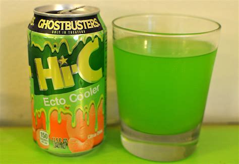 If slimer was green, why was ecto cooler orange? : r/nostalgia