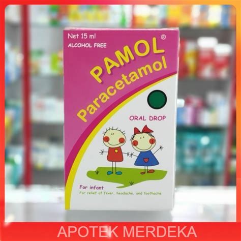 Jual Pamol Drop Parasetamol Obat Demam Paracetamol Panas Bayi