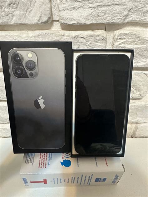 UŻYWANY Smartfon Apple iPhone 13 Pro Max 6 GB 128 GB 5G szary