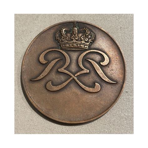 Monaco M Daille Rainier Iii Prince De Monaco Bronze