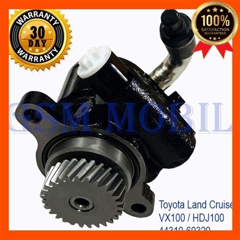 Jual Pompa Power Steering Toyota Land Cruiser VX HDJ100 1HD 5882 PAP